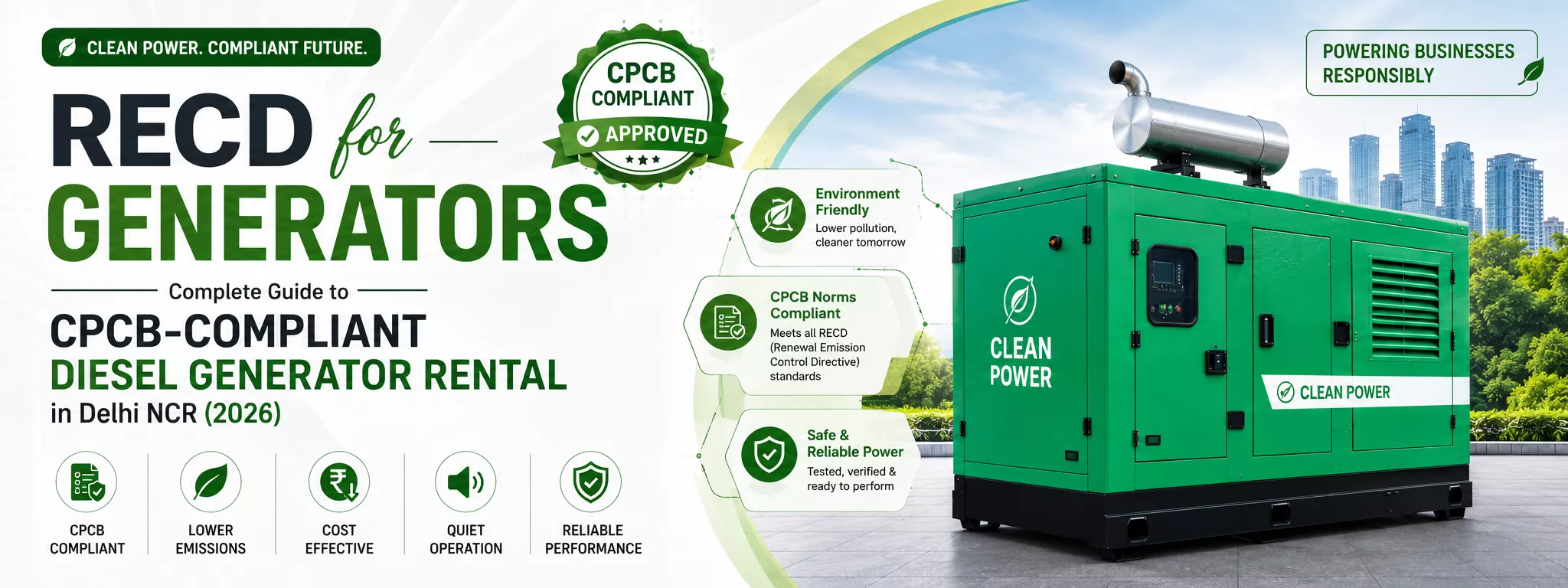 What Is a Gas Generator? A Practical Guide for Delhi NCR Businesses